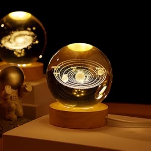 3D Led Crystal Ball Lamp