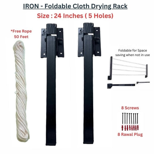 Foldable Clothes Drying Stand