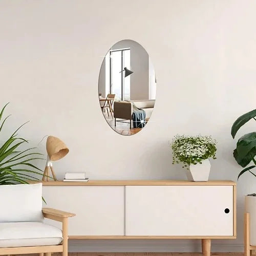 Flexible Oval Shape Mirror