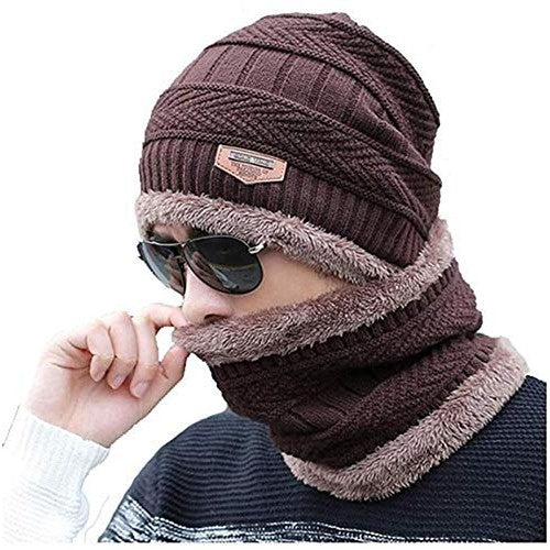 Wool Cap & Neck Warmer ( Premium Quality )