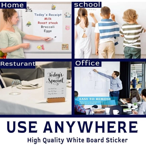 Reusable White Board Sticker