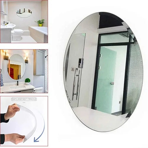 Flexible Oval Shape Mirror