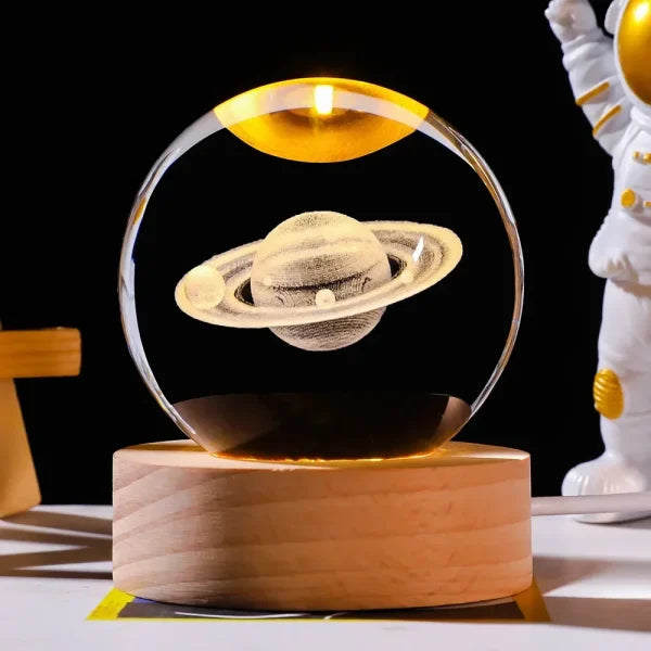 3D Led Crystal Ball Lamp