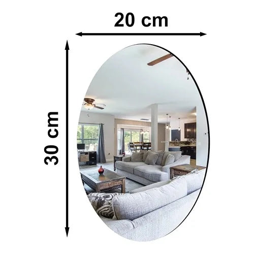 Flexible Oval Shape Mirror