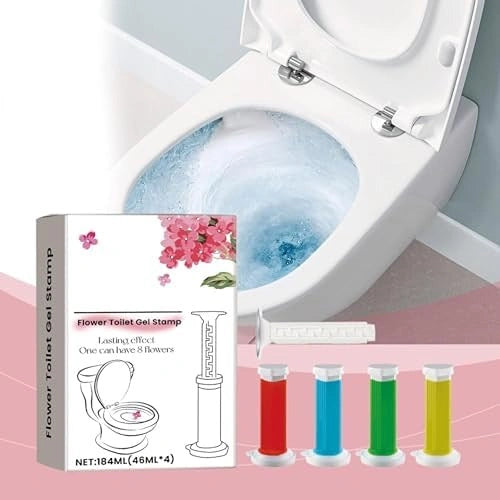 Toilet Freshener & Cleaner Gel