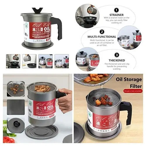 Oil Strainer & Filter Pot