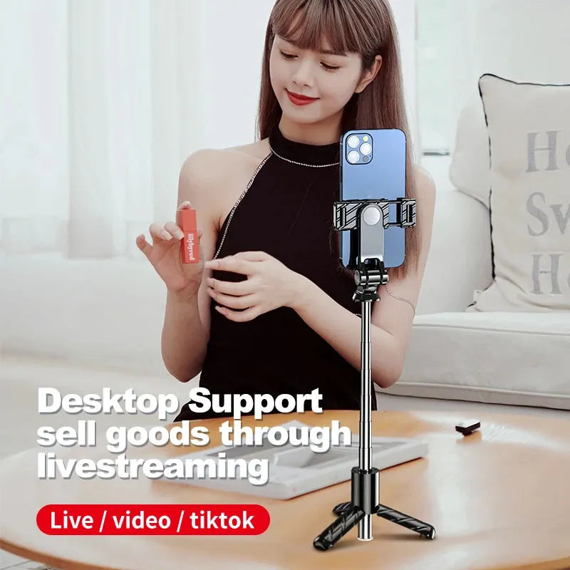 4 in 1 Tripod Selfie Stick