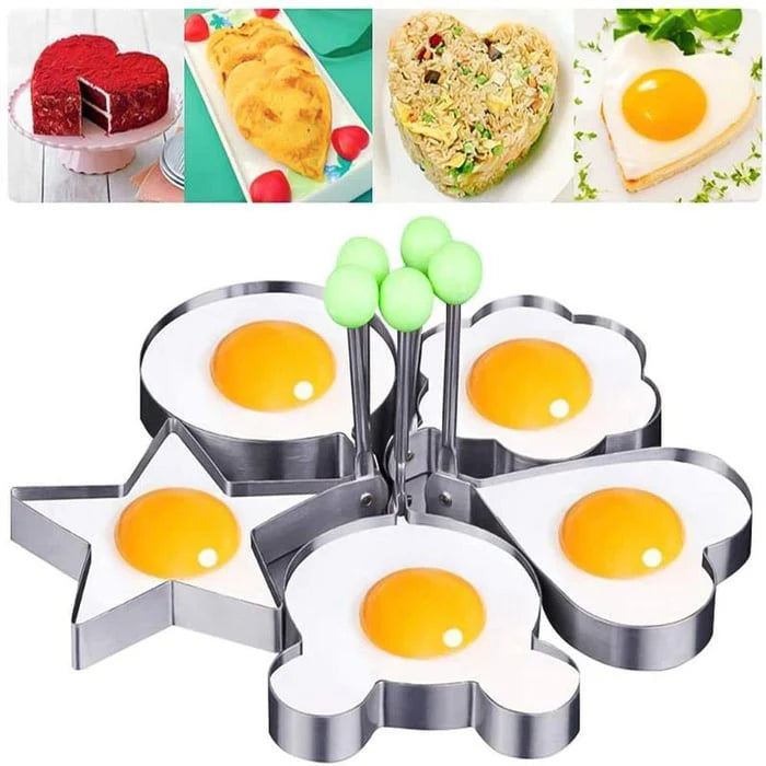 Fried Egg Molds ( Pack Of 4 )