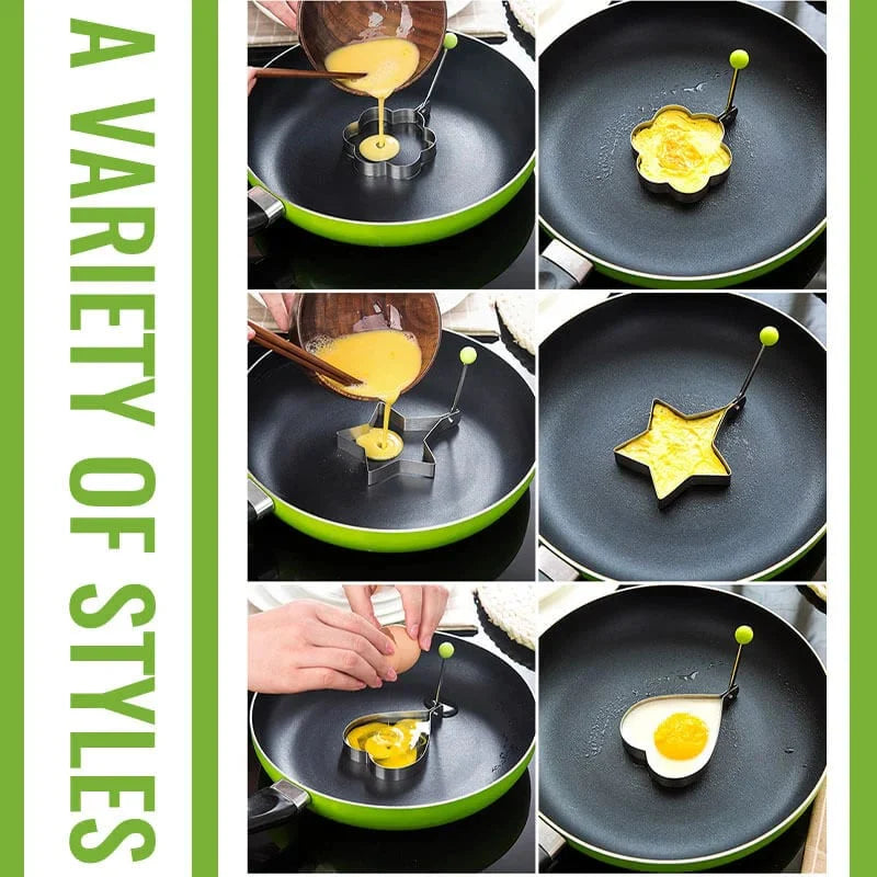 Fried Egg Molds ( Pack Of 4 )