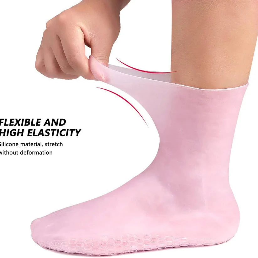 Silicone Moisturizing Socks