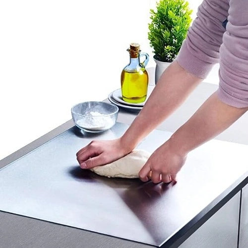Stainless Steel Cutting Board ( Size: 41x33cm )