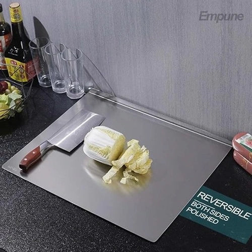 Stainless Steel Cutting Board ( Size: 41x33cm )