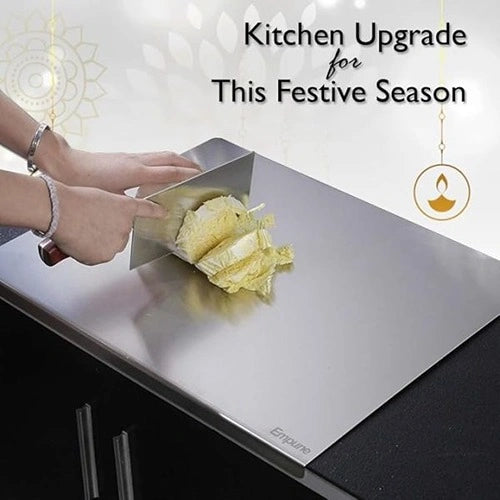 Stainless Steel Cutting Board ( Size: 41x33cm )